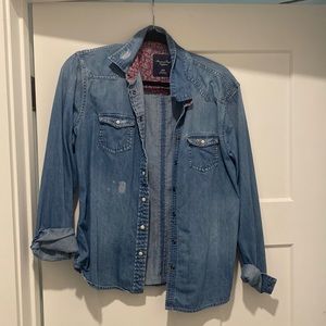 American Eagle Denim Shirt